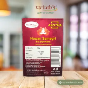 PATANJALI AASTHA HAWAN SAMAGRI 250G | AYURVEDA HOLIC