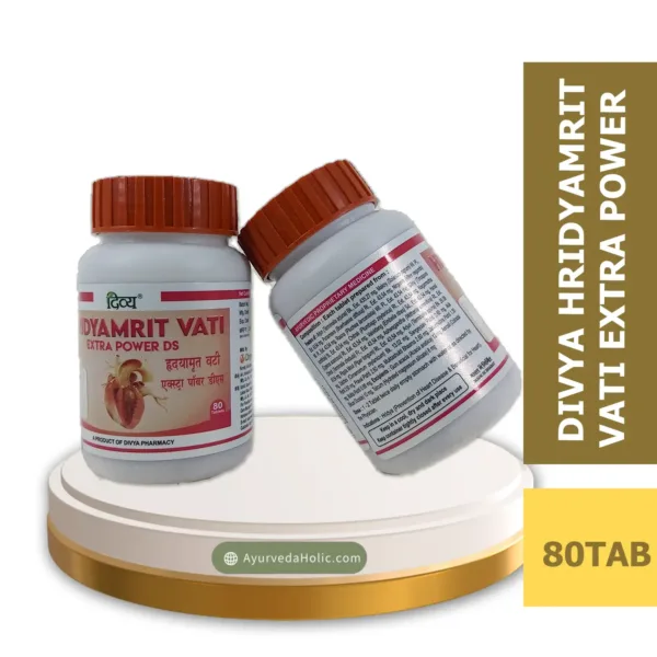 DIVYA HRIDYAMRIT VATI EXTRA POWER DS 80N (PATNAJALI)