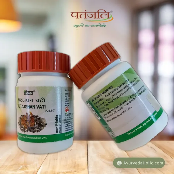 DIVYA KUTAJGHAN VATI | AYURVEDA HOLIC