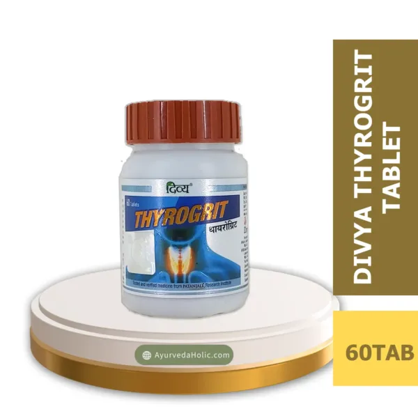 DIVYA THYROGRIT TABLET(60N)-PATANJALIAYURVEDA HOLIC