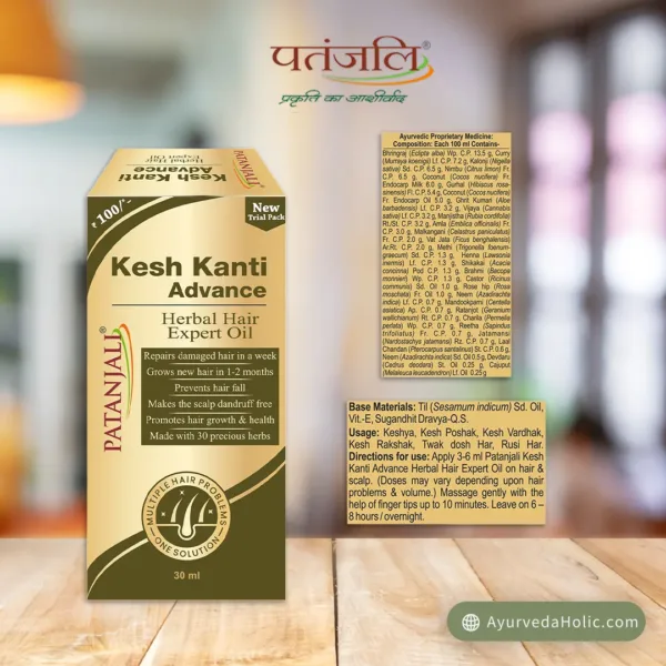 Patanjali Kesh Kanti Expert Hair oil | Ayurveda Holic