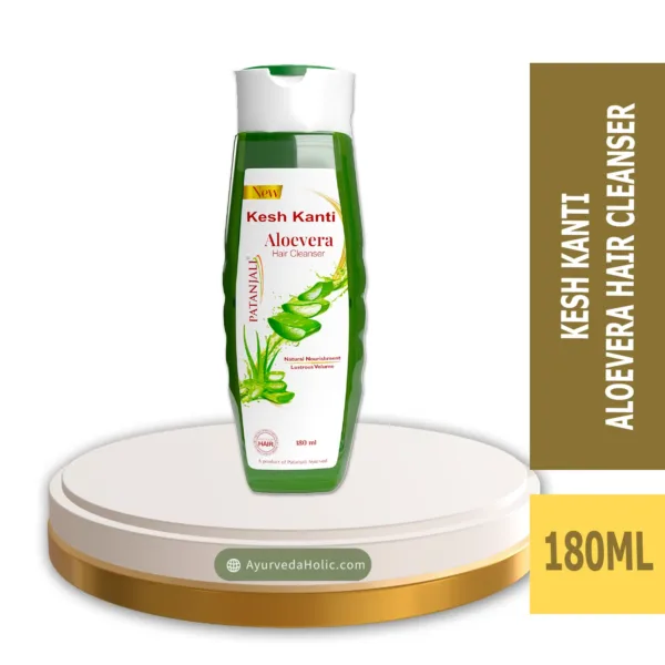 KESH KANTI ALOEVERA HAIR CLEANSER (180 ML) -PATANJALI|ARUVEDA HOLIC