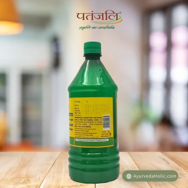 ALOEVERA JUICE 1 L (FIBRE) - PATANJALI | AYURVEDA HOLIC