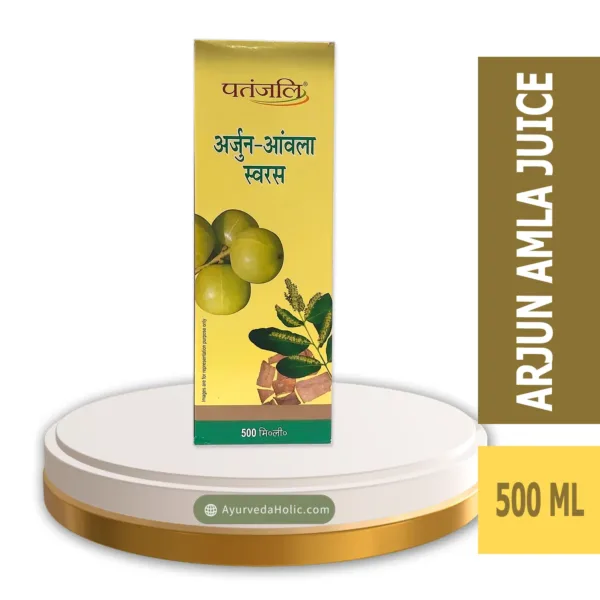 ARJUN AMLA JUICE (500 ML)- PATANJALI|AYURVEDA HOLIC
