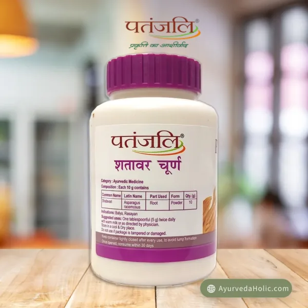 PATANJALI SHATAVAR CHURNA | AYURVEDA HOLIC