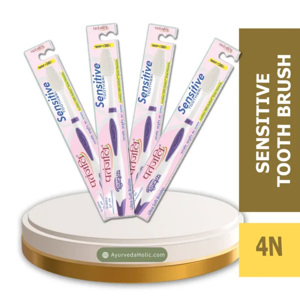 PATANJALI SENSITIVE TOOTHBRUSH (PACK OF 4)