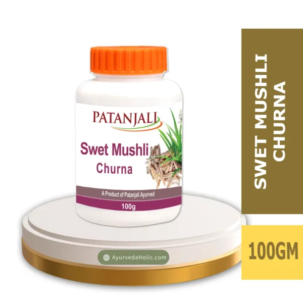 PATANJALI SWET MUSHLI CHURNA 100G |