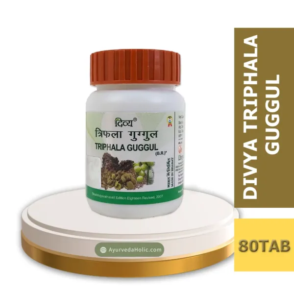 DIVYA TRIPHALA GUGGUL 80TAB - PATANJALI