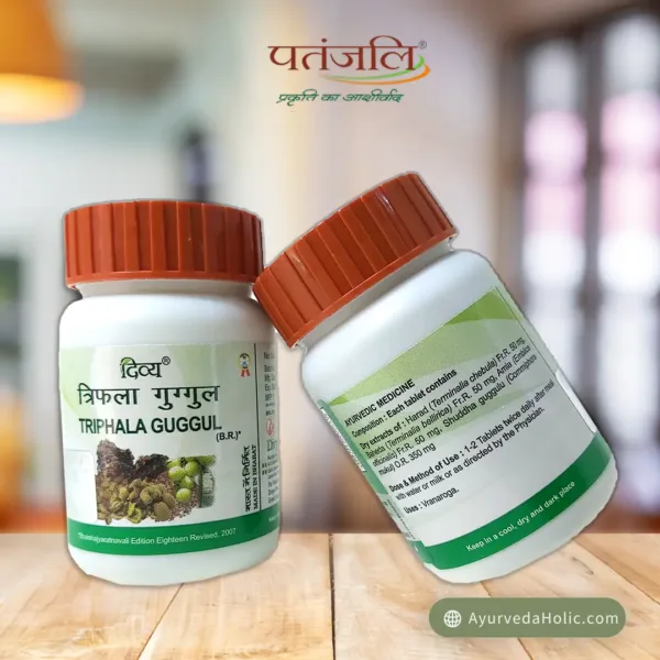 DIVYA TRIPHALA GUGGUL 80TAB - PATANJALI