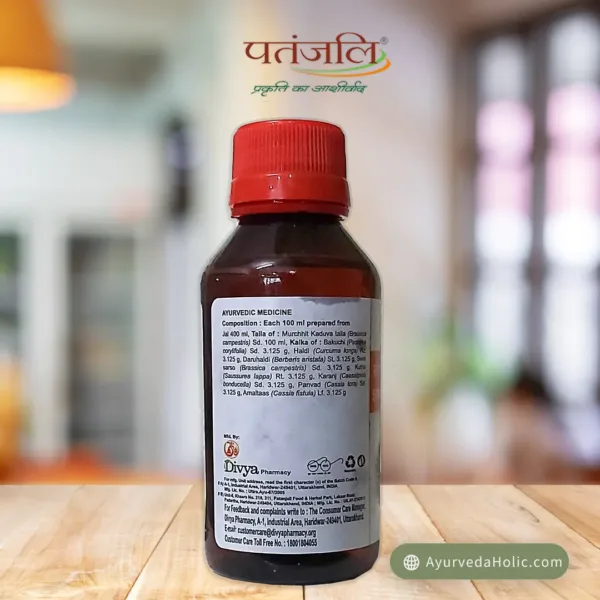 DIVYA SOMRAAJI TAILA 100 ML - PATANJALI