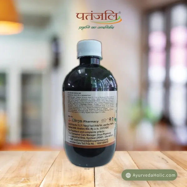 DIVYA VIDANGASAVA DIVYA VIDANGASAVA (VIDANGASVARISHTA)(450ML)-PATANJALI