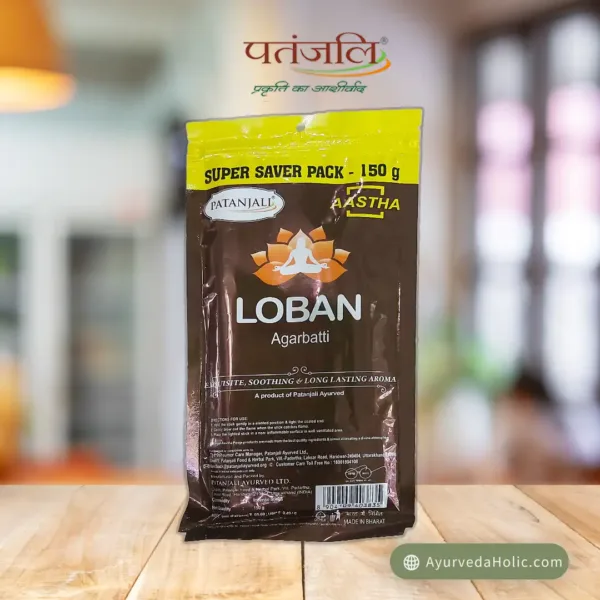 AASTHA AGARBATTI LOBAN (150GM) -PATANJALI|AYURVEDA HOLIC