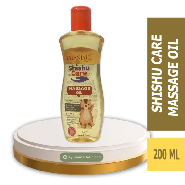 SHISHU CARE MASSAGE OIL (200ML)-PATANJALI|AYURVEDA HOLIC