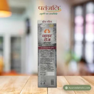aastha bambooless agarbatti white rose-80g
