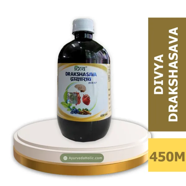 DIVYA DRAKSHASAVA (450ML) PATANJALI|AYURVEDAHOLIC