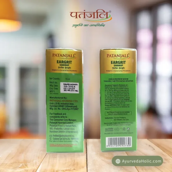 EARGRIT EARDROP (15ML)-PATANJALIAYURVEDAHOLIC