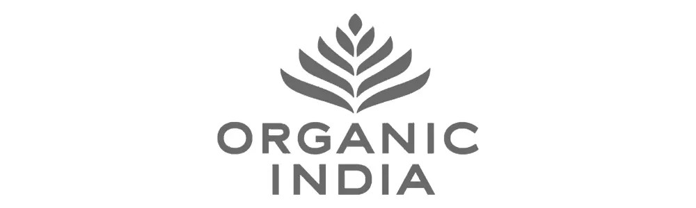 organic india logo bnw | ayurveda holic