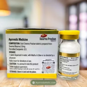 Dabur Swarna Prashan Tablets gallery - ayurveda holic