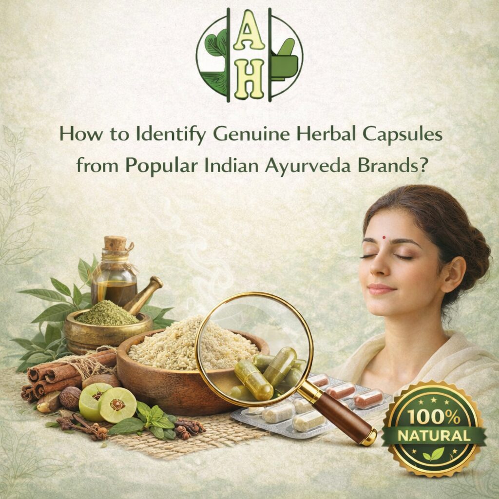 How to Identify Genuine Ayurvedic Herbal Capsules