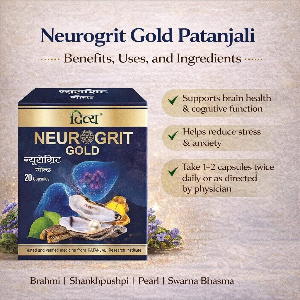 Neurogrit Gold Patanjali: Benefits, Uses, and Dosage