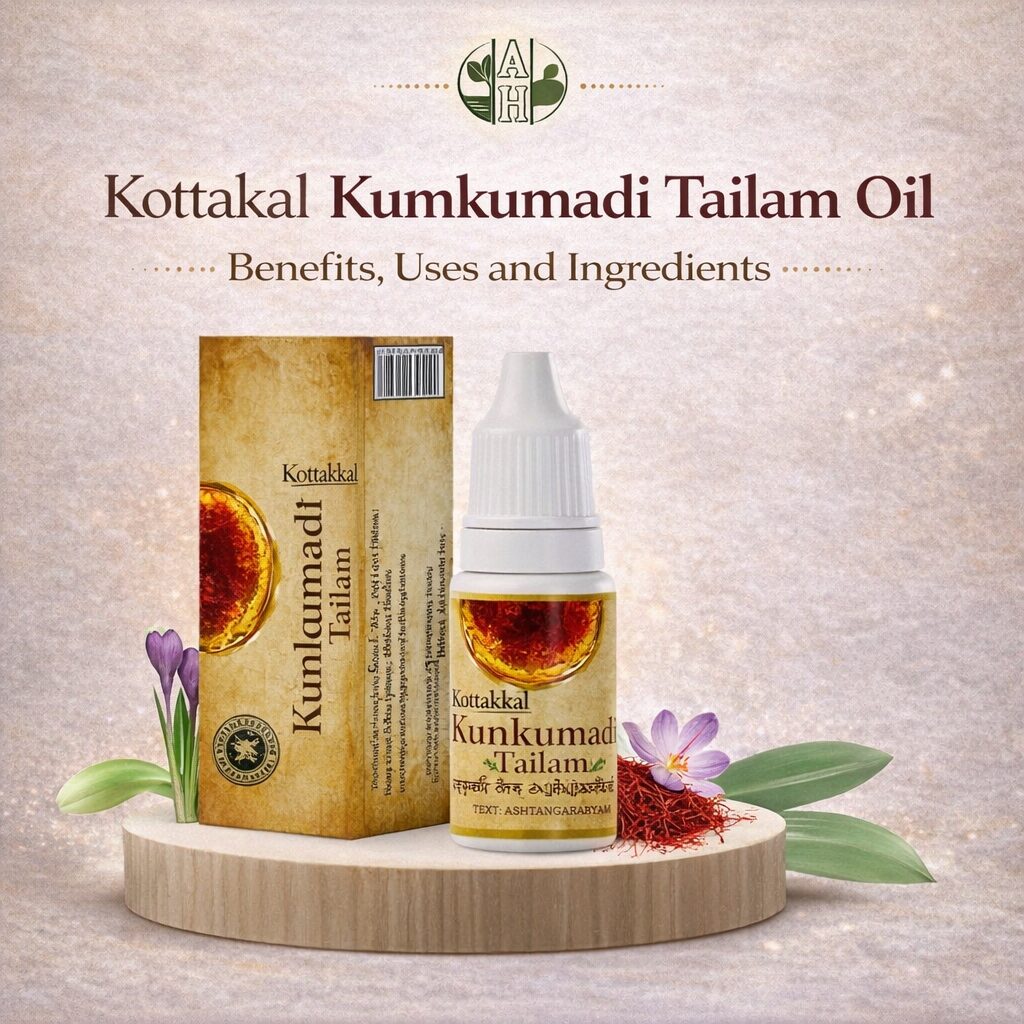 Kumkumadi Tailam Oil – Benefits, Uses and Ingredients