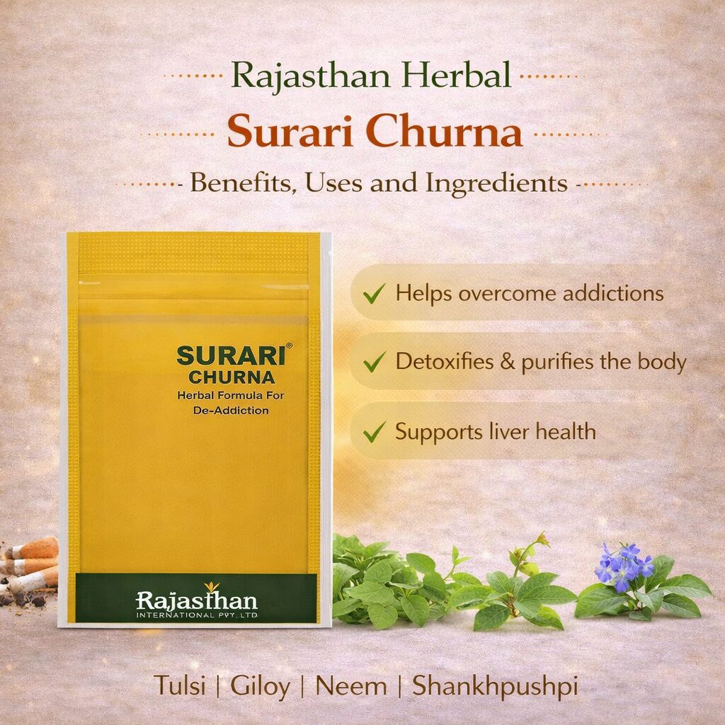 Rajasthan Herbal Surari Churna – Benefits, Uses and Ingredients