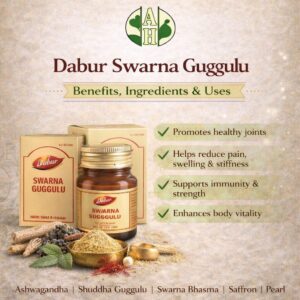 Dabur Swarn Guggulu: Benefits, Ingredients & Uses