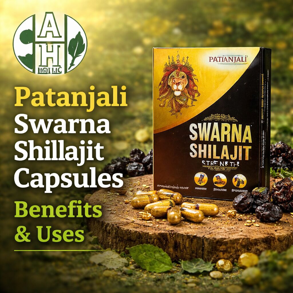 Patanjali Swarna Shilajit Capsules: Benefits & Uses