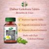 Dabur Gokshura Tablets: Benefits & Uses