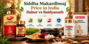 Siddha Makardhwaj Price in India: Dabur vs Baidyanath