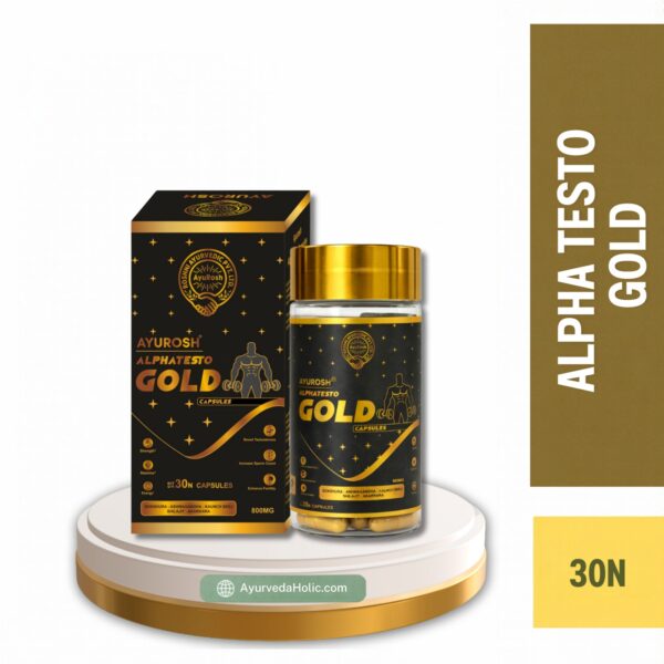 Ayurosh Alphatesto Gold 30 capsules